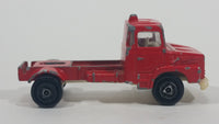 Vintage Majorette Scania Semi Tractor Toy Truck Red 1/100 Scale Die Cast Toy Vehicle - Treasure Valley Antiques & Collectibles