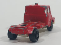 Vintage Majorette Scania Semi Tractor Toy Truck Red 1/100 Scale Die Cast Toy Vehicle - Treasure Valley Antiques & Collectibles