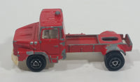 Vintage Majorette Scania Semi Tractor Toy Truck Red 1/100 Scale Die Cast Toy Vehicle - Treasure Valley Antiques & Collectibles
