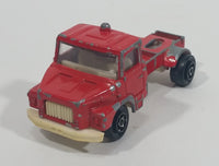Vintage Majorette Scania Semi Tractor Toy Truck Red 1/100 Scale Die Cast Toy Vehicle - Treasure Valley Antiques & Collectibles