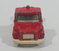 Vintage Majorette Scania Semi Tractor Toy Truck Red 1/100 Scale Die Cast Toy Vehicle - Treasure Valley Antiques & Collectibles