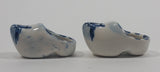 Vintage Delft Blue Hand Painted Windmill Shoe Set - Treasure Valley Antiques & Collectibles