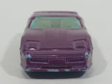 1990 Hot Wheels Color Racers II '83 Custom Corvette Convertible Purple Blue Die Cast Toy Car Vehicle