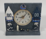 Vancouver Canucks NHL Ice Hockey Team Locker Room Style Resin Clock Sports Collectible