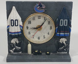 Vancouver Canucks NHL Ice Hockey Team Locker Room Style Resin Clock Sports Collectible