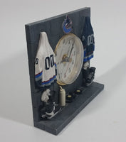 Vancouver Canucks NHL Ice Hockey Team Locker Room Style Resin Clock Sports Collectible