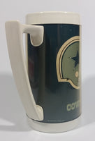 Vintage 1976 Dallas Cowboys NFL Football Team 9" Tall Plastic Beer Stein Drinking Cup Sports Collectible - Treasure Valley Antiques & Collectibles