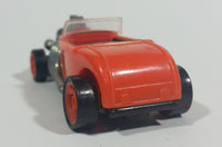 1996 Hot Wheels Roadster Flame Rider Orange Die Cast Toy Hot Rod Car Vehicle McDonald's Happy Meal - Treasure Valley Antiques & Collectibles