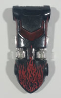 2010 Hot Wheels Race World: Volcano Black w/ Red Flames Die Cast Toy Car Vehicle - Treasure Valley Antiques & Collectibles