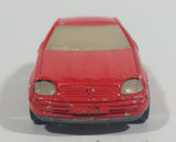 Rare 1997 Hot Wheels Mercedes SLK Red Die Cast Toy Car Vehicle