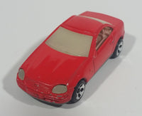 Rare 1997 Hot Wheels Mercedes SLK Red Die Cast Toy Car Vehicle