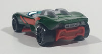 2016 Hot Wheels Mystery Models Carbonic Dark Green Die Cast Toy Car Vehicle - Treasure Valley Antiques & Collectibles