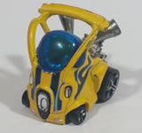 2011 Hot Wheels HW Video Game Heroes Hyper Mite Yellow Die Cast Toy Car Vehicle - Treasure Valley Antiques & Collectibles