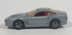 2000 Hot Wheels Ferrari 550 Maranello Metalflake Grey Die Cast Toy Car Vehicle - Treasure Valley Antiques & Collectibles