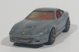 2000 Hot Wheels Ferrari 550 Maranello Metalflake Grey Die Cast Toy Car Vehicle - Treasure Valley Antiques & Collectibles