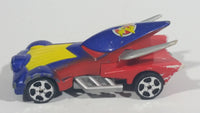 Hasbro Pixar Disney Wild Racers Galaxy Aggressor Red Blue Yellow Die Cast Toy Car Vehicle - Treasure Valley Antiques & Collectibles