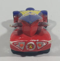 Hasbro Pixar Disney Wild Racers Galaxy Aggressor Red Blue Yellow Die Cast Toy Car Vehicle - Treasure Valley Antiques & Collectibles