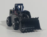 2001 Hot Wheels CAT Wheel Loader 527 Yellow Dark Blue & Silver Die Cast Toy Construction Vehicle