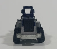 2001 Hot Wheels CAT Wheel Loader 527 Yellow Dark Blue & Silver Die Cast Toy Construction Vehicle