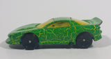 1996 Hot Wheels Krackle Series '93 Chevrolet Camaro Green Die Cast Toy Car Vehicle - McDonald's Happy Meal - Treasure Valley Antiques & Collectibles