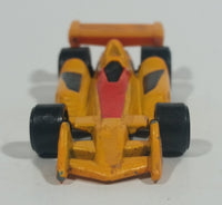 2007 Hot Wheels Stunt Strikers Flashfire Yellow & Red No. 6/8 Die Cast Toy Car Vehicle McDonald's Happy Meal - Treasure Valley Antiques & Collectibles