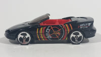 1999 Hot Wheels Camaro Convertible Black Die Cast Toy Car Vehicle - Treasure Valley Antiques & Collectibles