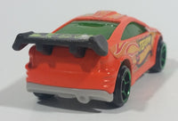 2012 Hot Wheels Asphalt Assault Neon Orange Die Cast Toy Car Vehicle - McDonald's Happy Meal 7/8