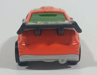 2012 Hot Wheels Asphalt Assault Neon Orange Die Cast Toy Car Vehicle - McDonald's Happy Meal 7/8