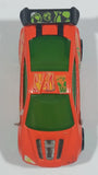 2012 Hot Wheels Asphalt Assault Neon Orange Die Cast Toy Car Vehicle - McDonald's Happy Meal 7/8