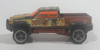 2003 Hot Wheels Highway 35 World Race Mega Duty Truck Black & Brown Die Cast Toy Car Vehicle - Treasure Valley Antiques & Collectibles