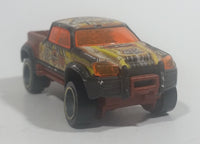 2003 Hot Wheels Highway 35 World Race Mega Duty Truck Black & Brown Die Cast Toy Car Vehicle - Treasure Valley Antiques & Collectibles