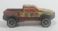 2003 Hot Wheels Highway 35 World Race Mega Duty Truck Black & Brown Die Cast Toy Car Vehicle - Treasure Valley Antiques & Collectibles