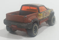 2003 Hot Wheels Highway 35 World Race Mega Duty Truck Black & Brown Die Cast Toy Car Vehicle - Treasure Valley Antiques & Collectibles