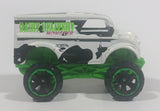 2012 Hot Wheels New Models 28/50 Dairy Delivery Pearl White Black Cow Pattern Die Cast Toy Car Vehicle