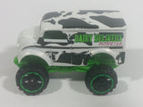 2012 Hot Wheels New Models 28/50 Dairy Delivery Pearl White Black Cow Pattern Die Cast Toy Car Vehicle