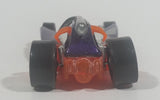 2001 Hot Wheels First Editions Vulture Roadster Purple Orange Die Cast Toy Car Vehicle