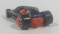 2001 Hot Wheels First Editions Vulture Roadster Purple Orange Die Cast Toy Car Vehicle