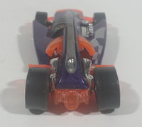 2001 Hot Wheels First Editions Vulture Roadster Purple Orange Die Cast Toy Car Vehicle