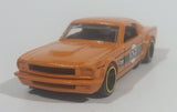 2016 Hot Wheels Ford Performance Series '65 Mustang Fastback Orange Die Cast Toy Muscle Car Vehicle - Treasure Valley Antiques & Collectibles