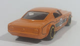 2016 Hot Wheels Ford Performance Series '65 Mustang Fastback Orange Die Cast Toy Muscle Car Vehicle - Treasure Valley Antiques & Collectibles