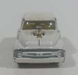 2000 Hot Wheels '56 Ford Truck Pearl White Die Cast Toy Car Hot Rod Vehicle with Opening Hood - Treasure Valley Antiques & Collectibles