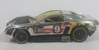 2013 Hot Wheels Chrome Racers Hollowback Chrome Die Cast Toy Racing Car Vehicle - Treasure Valley Antiques & Collectibles