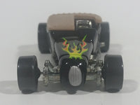 1999 Hot Wheels First Editions Track T Flat Black with Beige Cover Die Cast Toy Hot Rod Car Vehicle - Treasure Valley Antiques & Collectibles