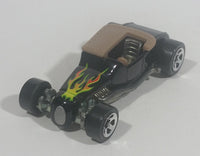 1999 Hot Wheels First Editions Track T Flat Black with Beige Cover Die Cast Toy Hot Rod Car Vehicle - Treasure Valley Antiques & Collectibles