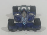 2007 Hot Wheels First Editions Nitro Scorcher Dark Blue Die Cast Toy Formula 1 Race Car Vehicle - Treasure Valley Antiques & Collectibles