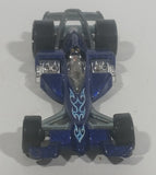 2007 Hot Wheels First Editions Nitro Scorcher Dark Blue Die Cast Toy Formula 1 Race Car Vehicle - Treasure Valley Antiques & Collectibles