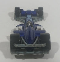 2007 Hot Wheels First Editions Nitro Scorcher Dark Blue Die Cast Toy Formula 1 Race Car Vehicle - Treasure Valley Antiques & Collectibles