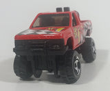 1997 Hot Wheels Racing World Nissan Hardbody Truck Red Die Cast Toy Car Vehicle - Treasure Valley Antiques & Collectibles