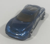 1999 Hot Wheels Chrysler Thunderbolt Metalflake Dark Blue Die Cast Toy Car Vehicle - Treasure Valley Antiques & Collectibles