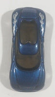 1999 Hot Wheels Chrysler Thunderbolt Metalflake Dark Blue Die Cast Toy Car Vehicle - Treasure Valley Antiques & Collectibles